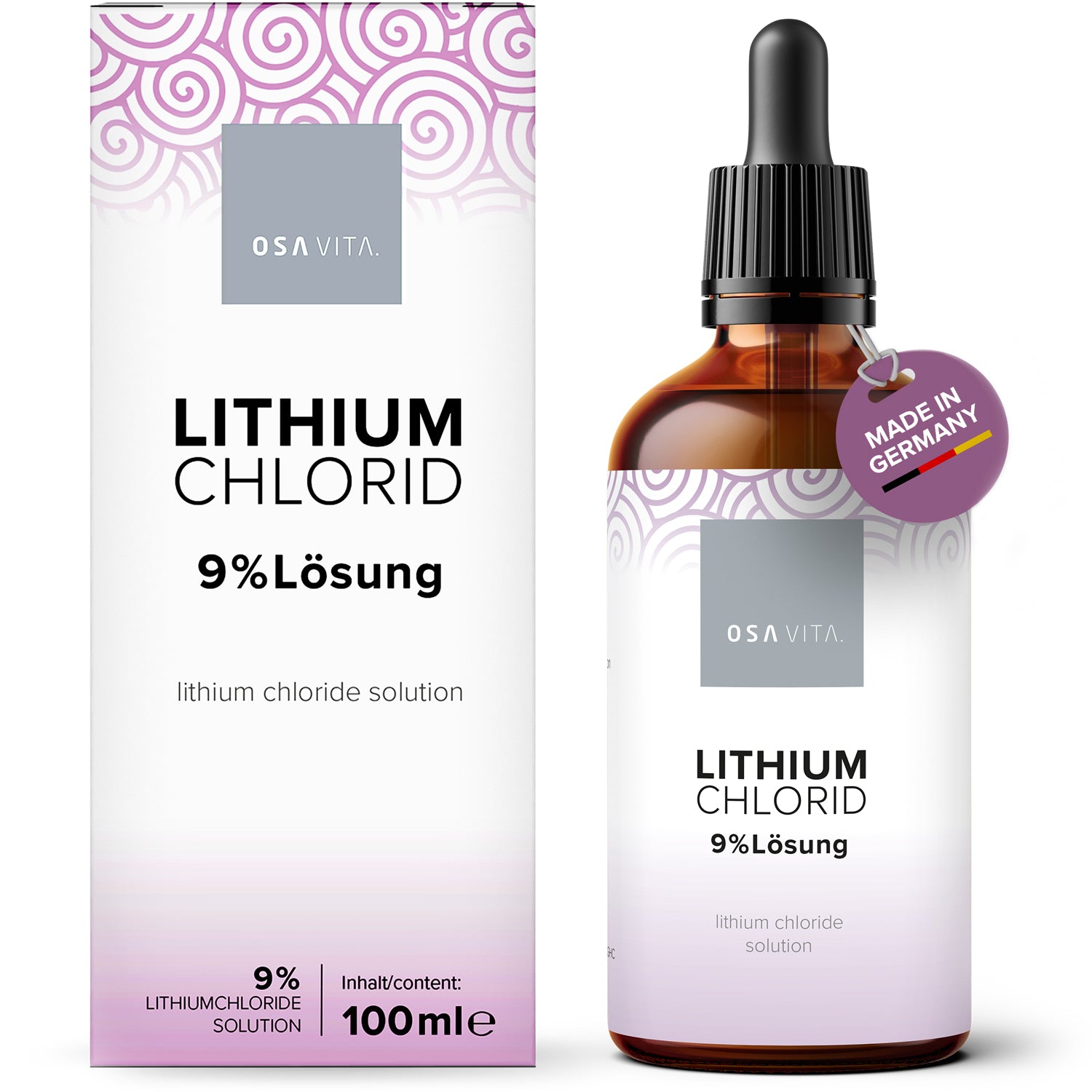 OSAVITA Lithiumchlorid 9 L sung 100 Ml OSAVITA Lithiumchlorid 9 L sung 100 Ml