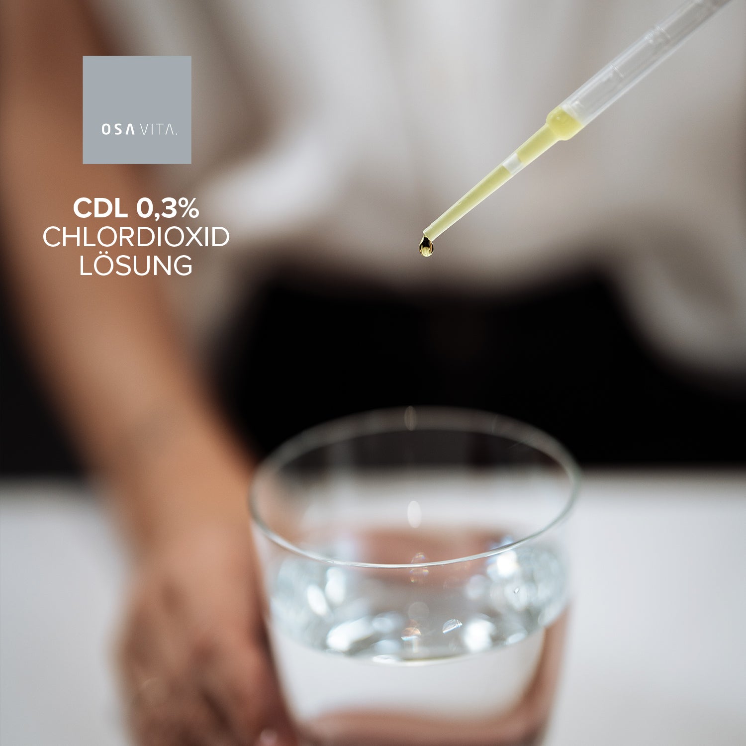 OSAVITA® CDL 0.3% chlorine dioxide solution for drinking water disinfection (250 ml)