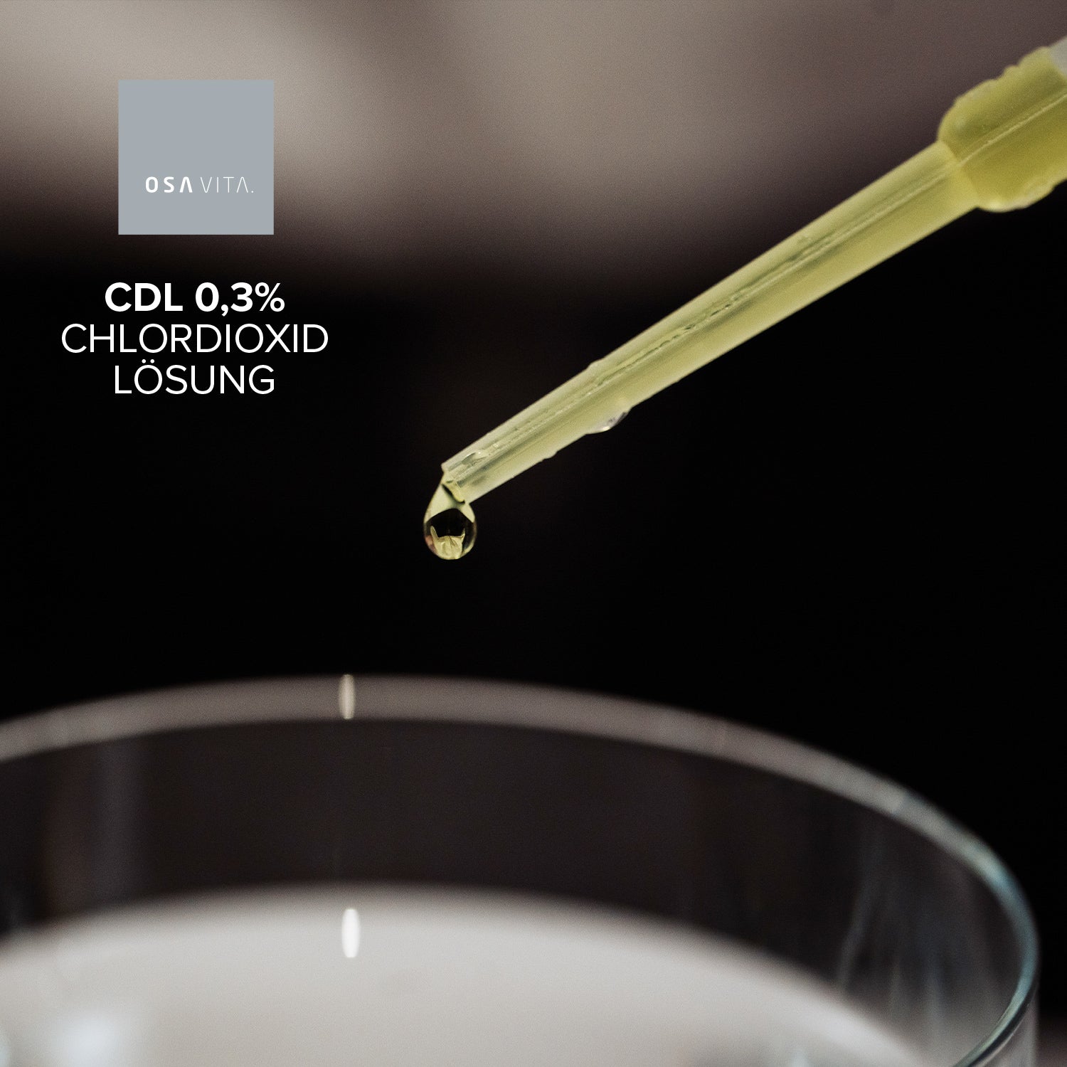 OSAVITA® CDL 0.3% chlorine dioxide solution for drinking water disinfection (250 ml)