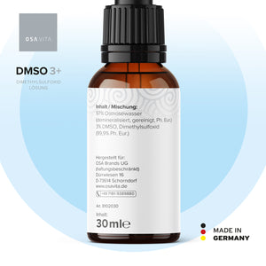 OSAVITA® DMSO 3+ DMSO Lösung 3%, 99,9% Reinheit Ph. Eur. (30 ml)