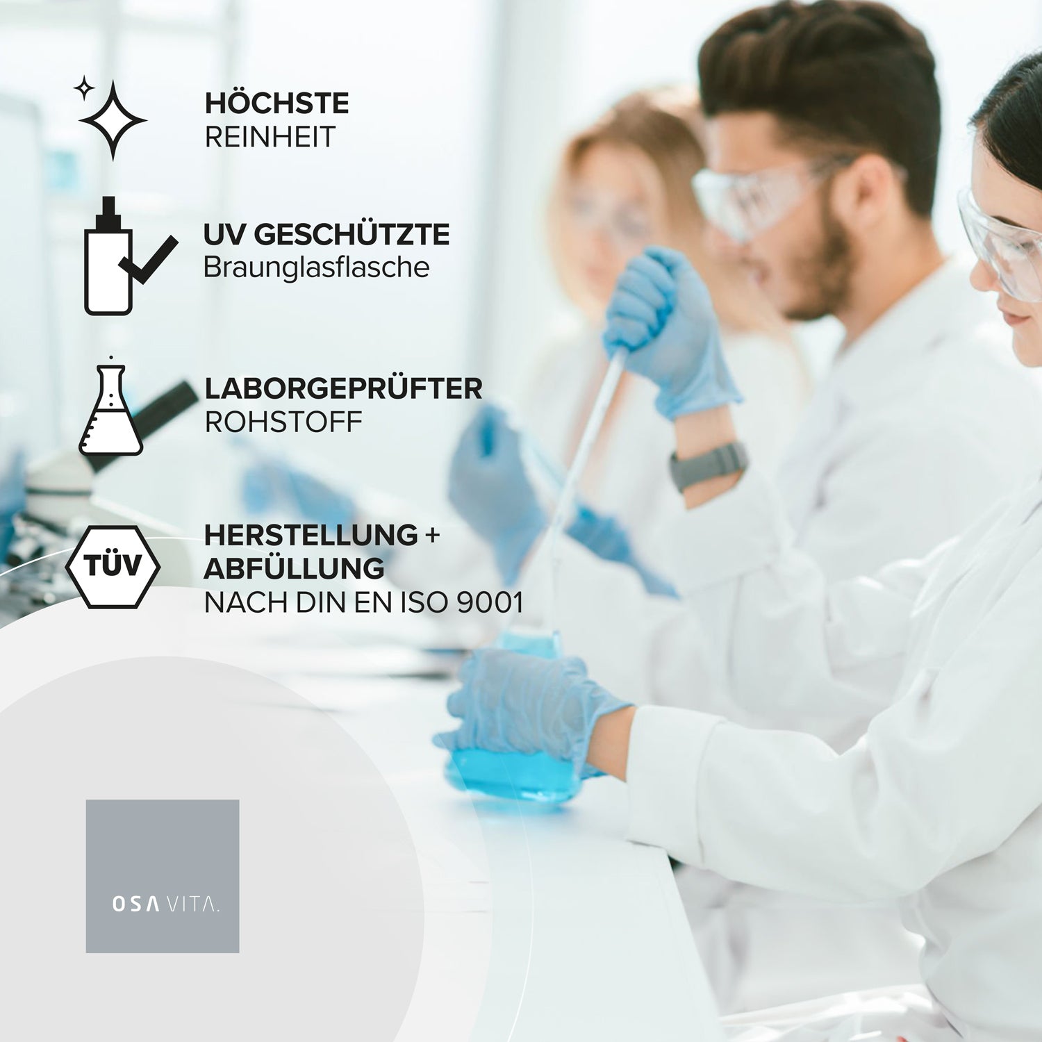 OSAVITA® DMSO 3+ DMSO Lösung 3%, 99,9% Reinheit Ph. Eur. (30 ml)