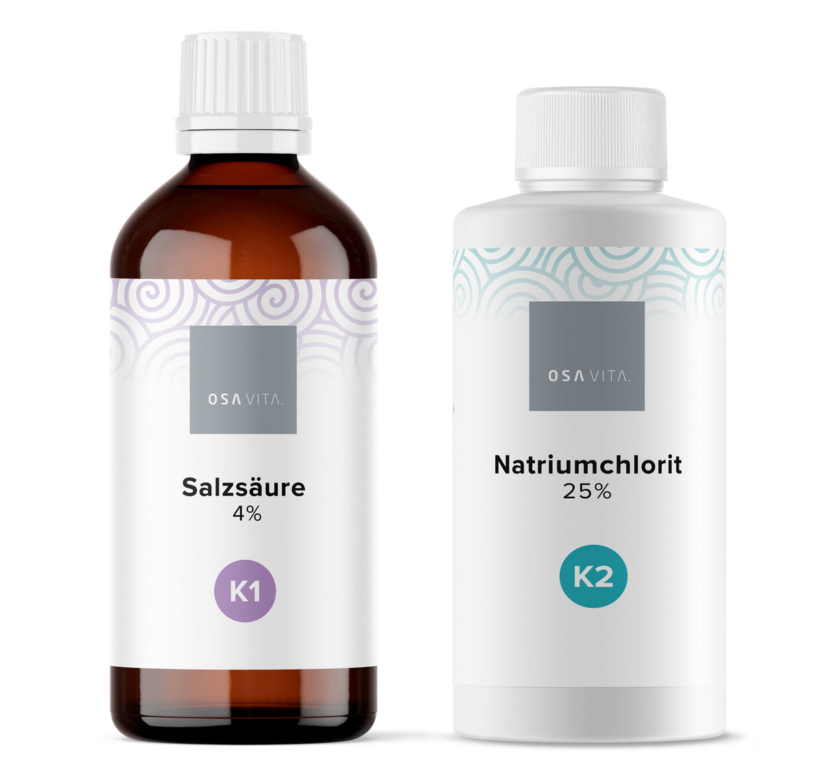 OSAVITA® Set Salzsäure 4% + Natriumchlorit 25%
