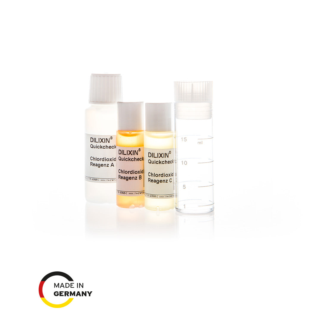DILIXIN® Quickcheck rapid test for chlorine dioxide