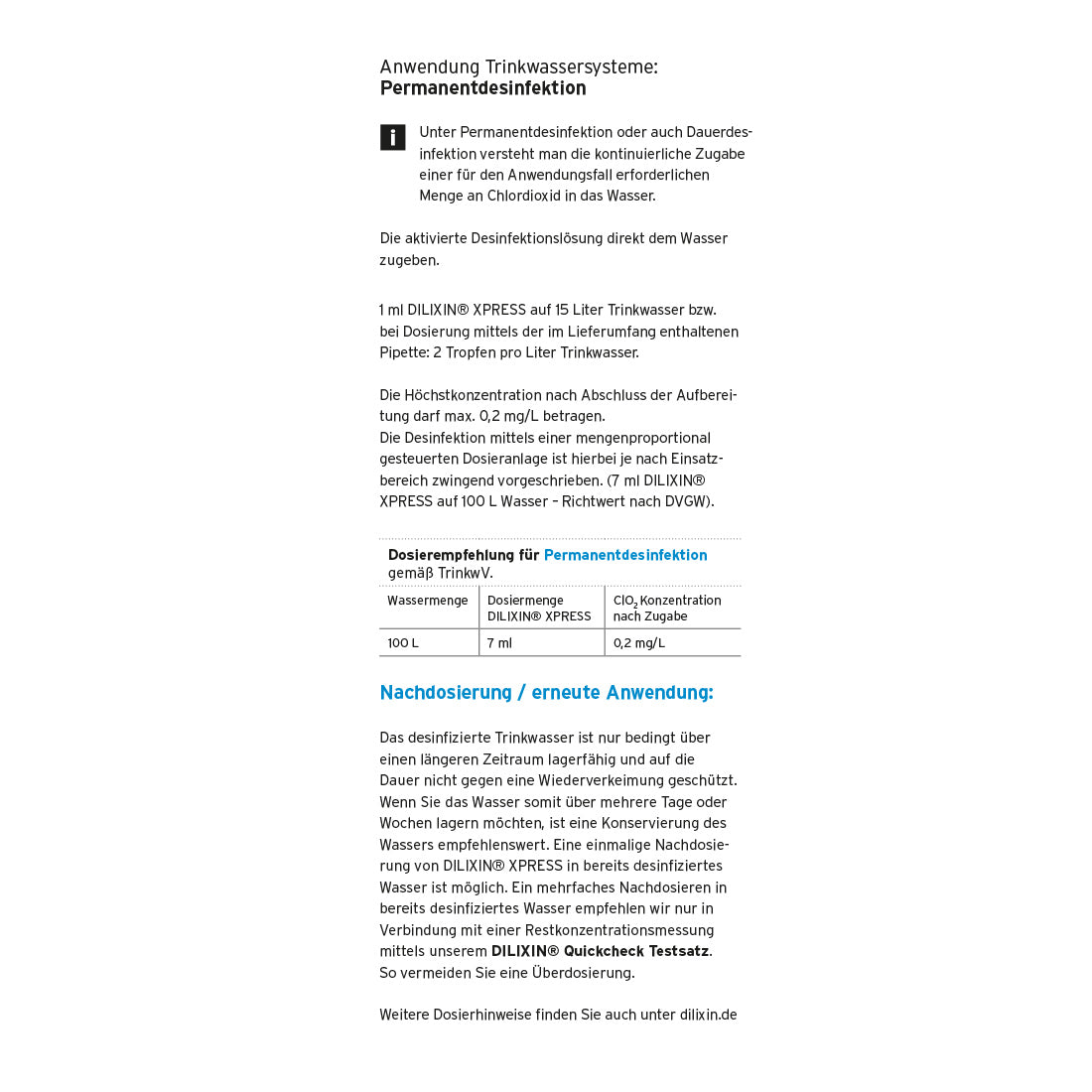 DILIXIN® XPRESS Chlordioxid 0,3%, CDL gegen Legionellen im Trinkwasser (5 Liter) - OSA Brands UG (haftungsbeschränkt)