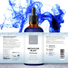 Laden Sie das Bild in den Galerie-Viewer, OSAVITA® Methylenblau Lösung 2% reinst USP (100 ml)