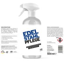 Laden Sie das Bild in den Galerie-Viewer, Edelstahlpflege (500 ml)