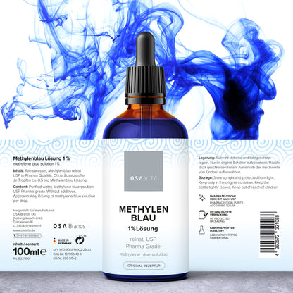 OSAVITA® Methylene Blue Solution 1% pure USP (100 ml) 