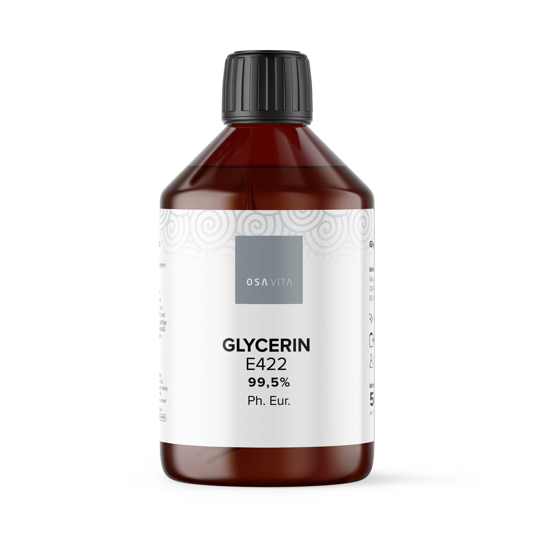 OSAVITA® Glycerin E422 Ph. Eur. &amp;amp; Propylene Glycol E1520, set (2x 500 ml) 