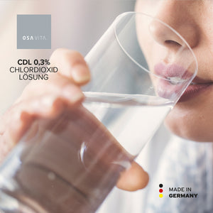 OSAVITA® CDL 0,3% Chlordioxid Lösung zur Trinkwasserdesinfektion (250 ml)