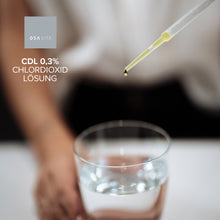 Laden Sie das Bild in den Galerie-Viewer, OSAVITA® CDL 0,3% Chlordioxid Lösung zur Trinkwasserdesinfektion (250 ml)
