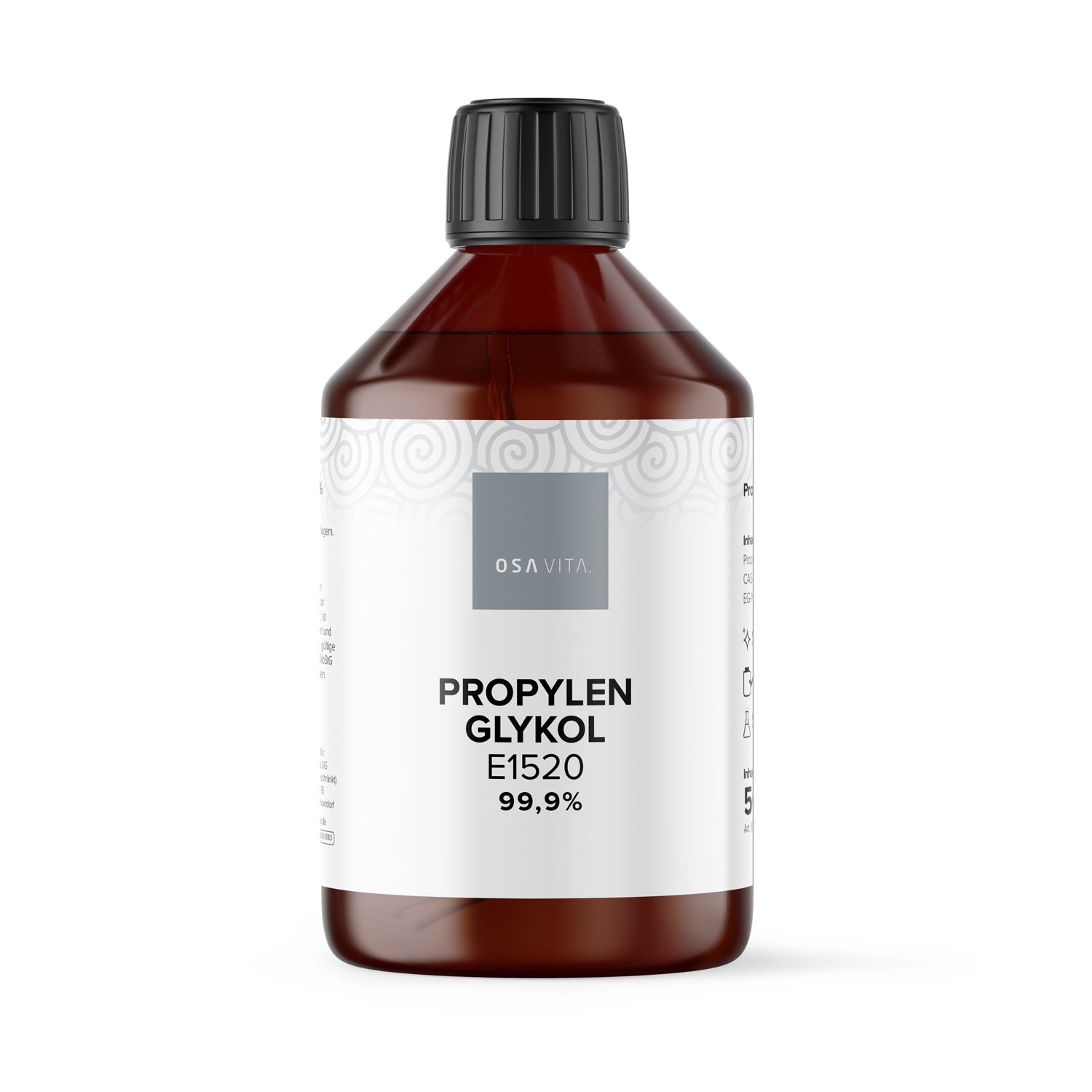 OSAVITA® Glycerin E422 Ph. Eur. &amp;amp; Propylene Glycol E1520, set (2x 500 ml) 