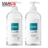 LinkDes Antiseptik Gel 500 ml Desinfektionsgel in Pumpspender Flaschen, VAH zugelassen
