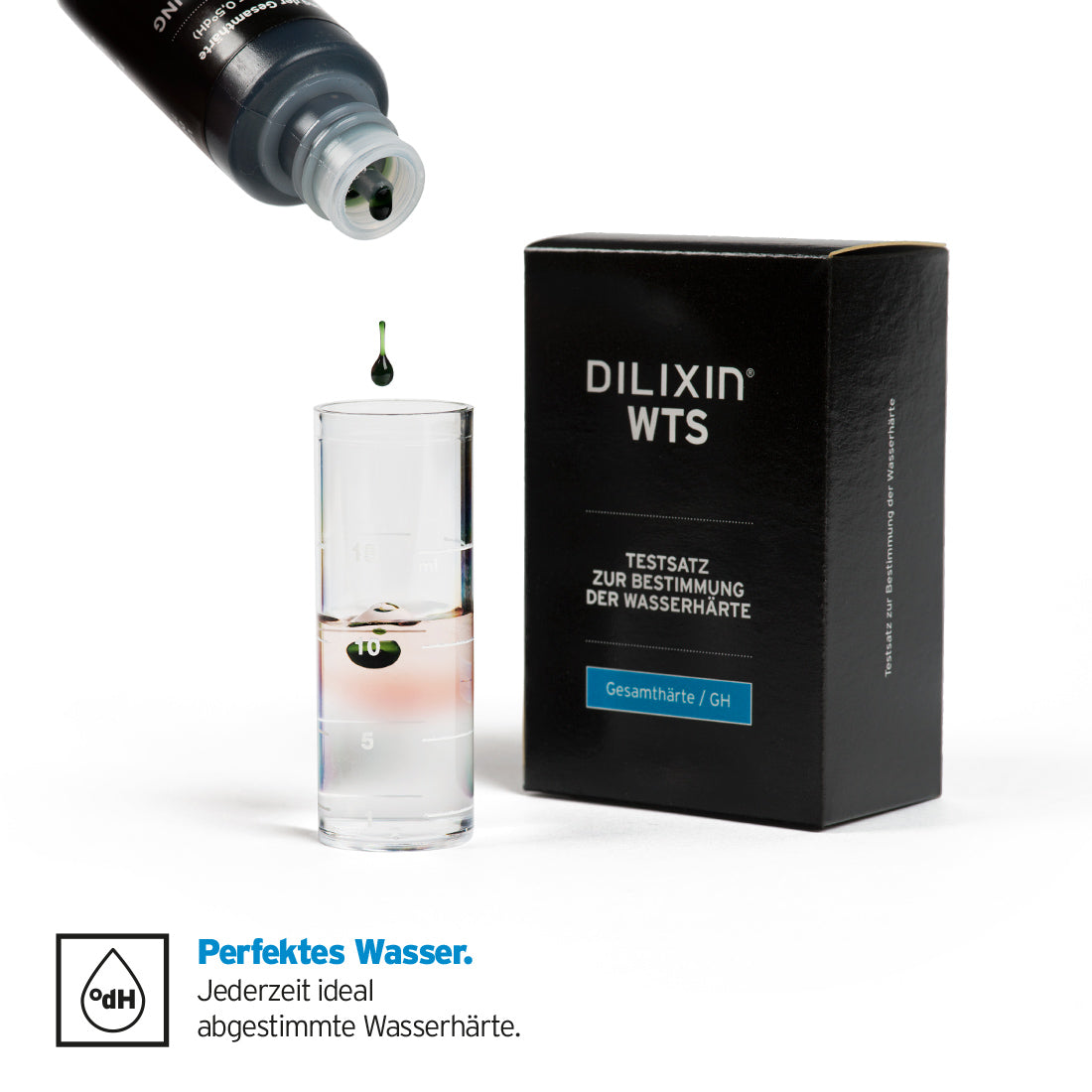 DILIXIN® WTS, rapid test for determining water hardness