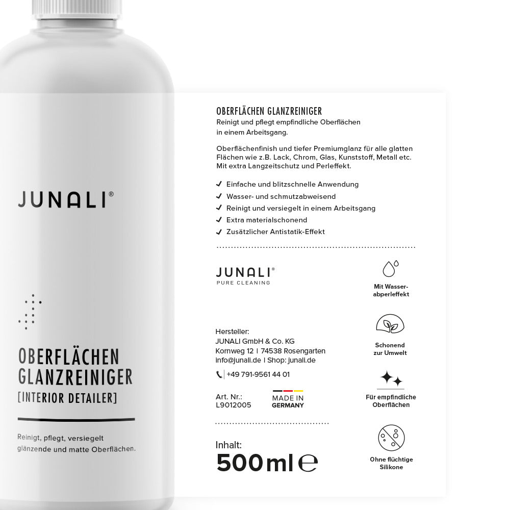 JUNALI® Surface Shine Cleaner (500 ml) 