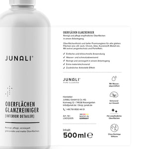 JUNALI® Oberflächen Glanzreiniger (500 ml)