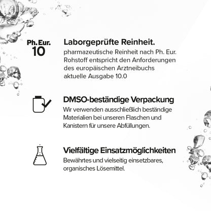 OSAVITA® DMSO dimethyl sulfoxide 99.9% pharmaceutically pure according to Ph. Eur (250 ml) 